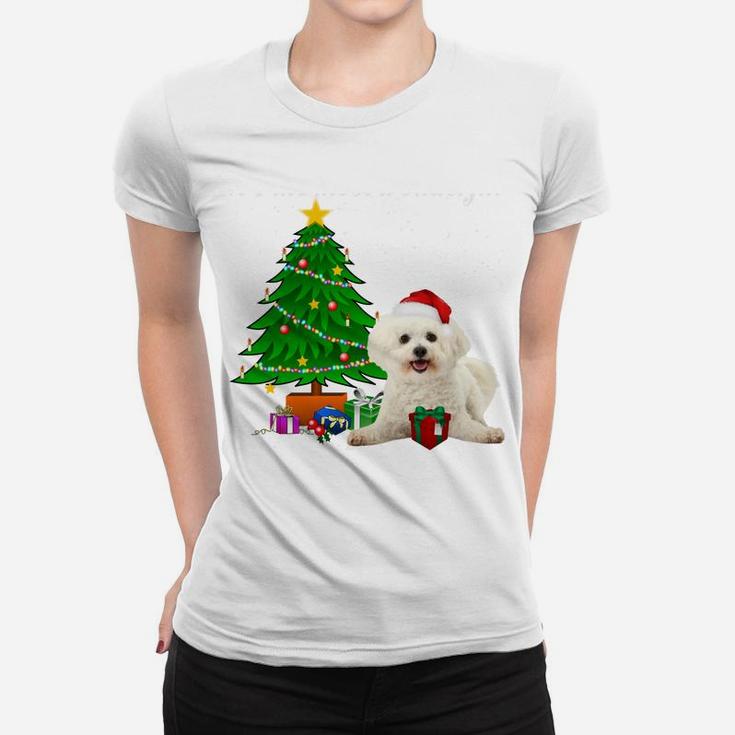 Bichon Frise Dog It's The Most Wonderful Time Of The Year Sweatshirt Women T-shirt