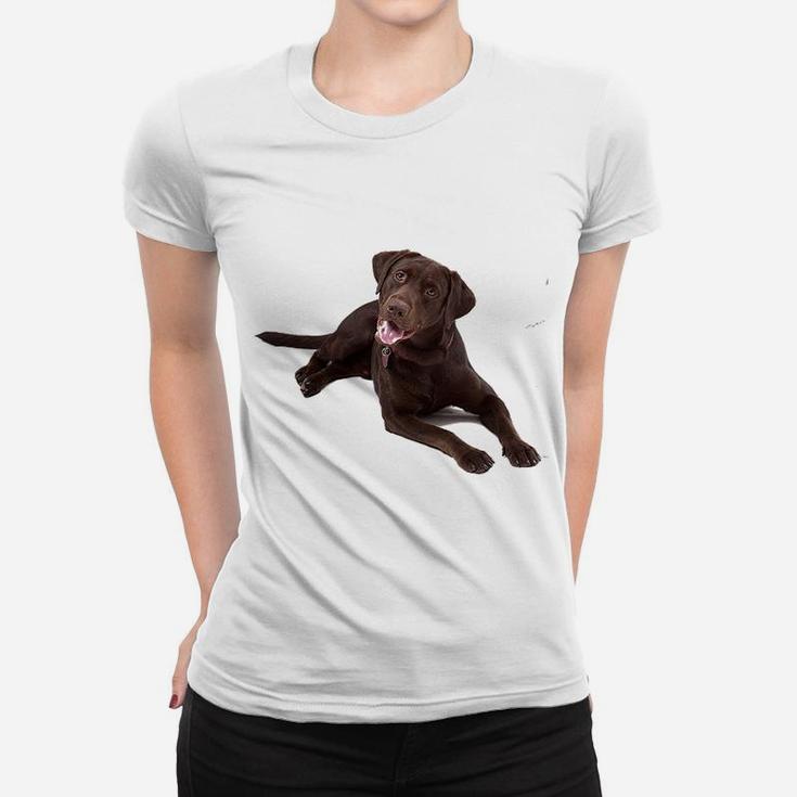 Chocolate Labrador Women T-shirt