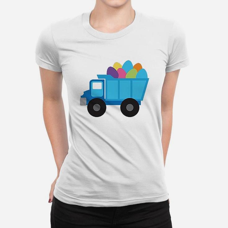 Easter Egg Truck Women T-shirt