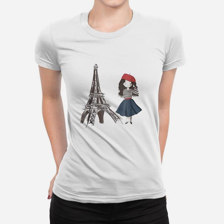 Eiffel Tower Paris Women T-shirt