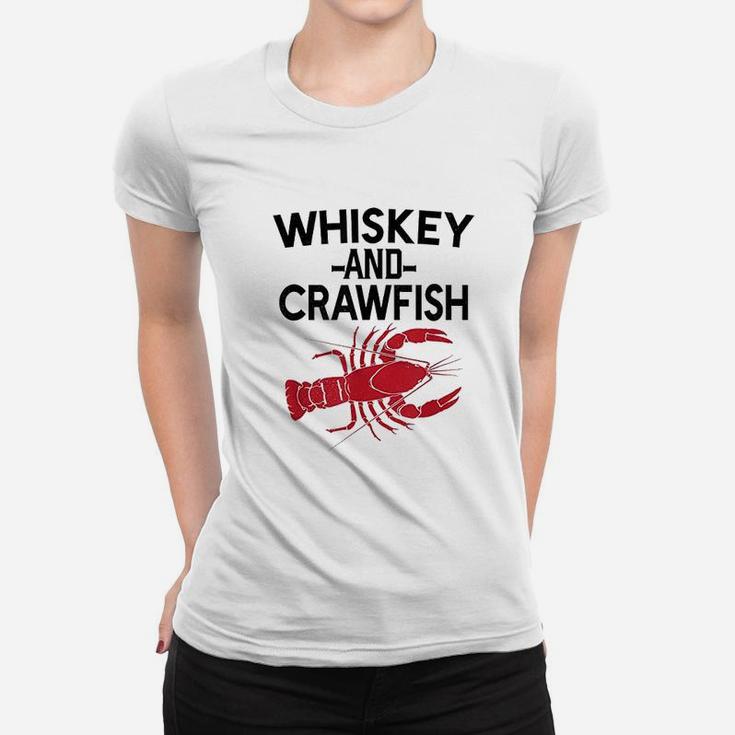 Funny Whiskey And Crawfish Women T-shirt