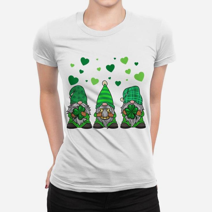 Gnome Leprechaun Green Gnomes Tomte St Patrick's Day Gift Women T-shirt