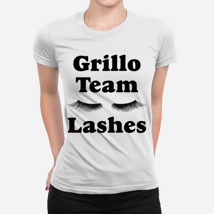 Grillo Baby Reveal Team Lashes Women T-shirt