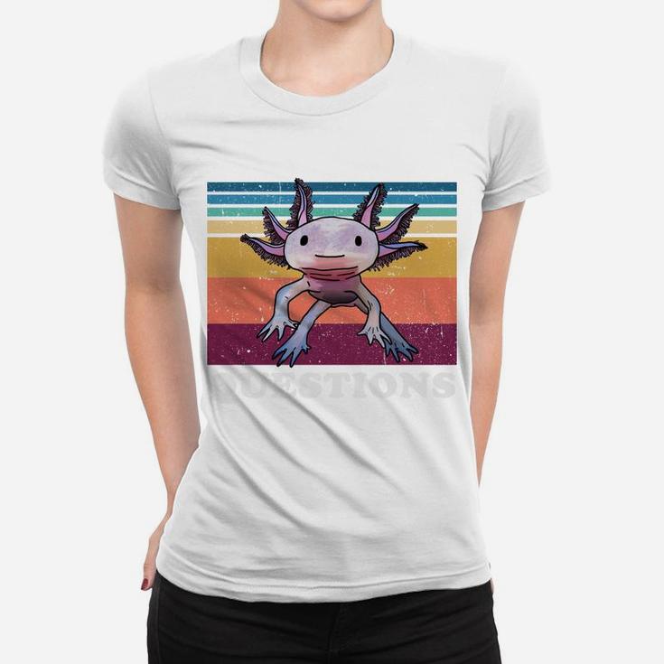 I Axolotl Questions Shirt Adults Youth Kids Retro Vintage Sweatshirt Women T-shirt