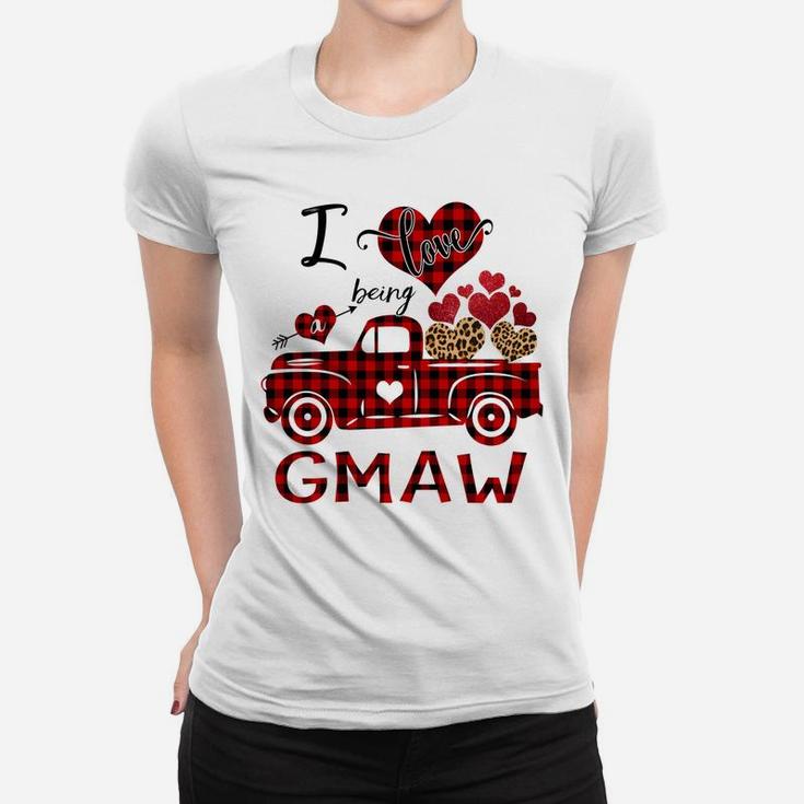 I Love Being A Gmaw Christmas Car - Grandma Gift Sweatshirt Women T-shirt