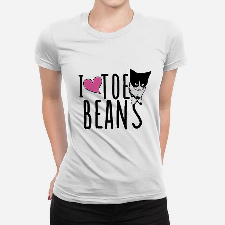 I Love Toe Beans Women T-shirt