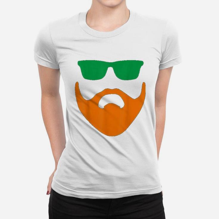 Irish Beard Ireland St Pattys Ginger Women T-shirt