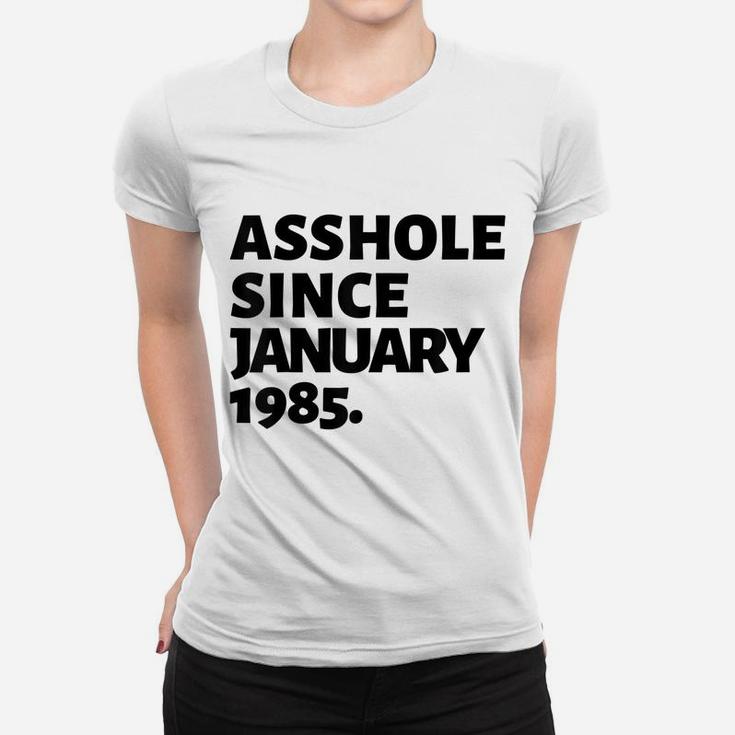 January 1985  Vintage Funny 35Th Birthday Gift Gag Gift Women T-shirt