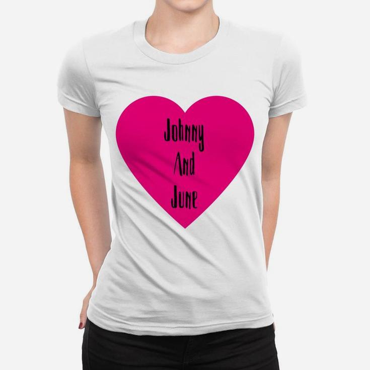Johnny And June Ladies Women T-shirt