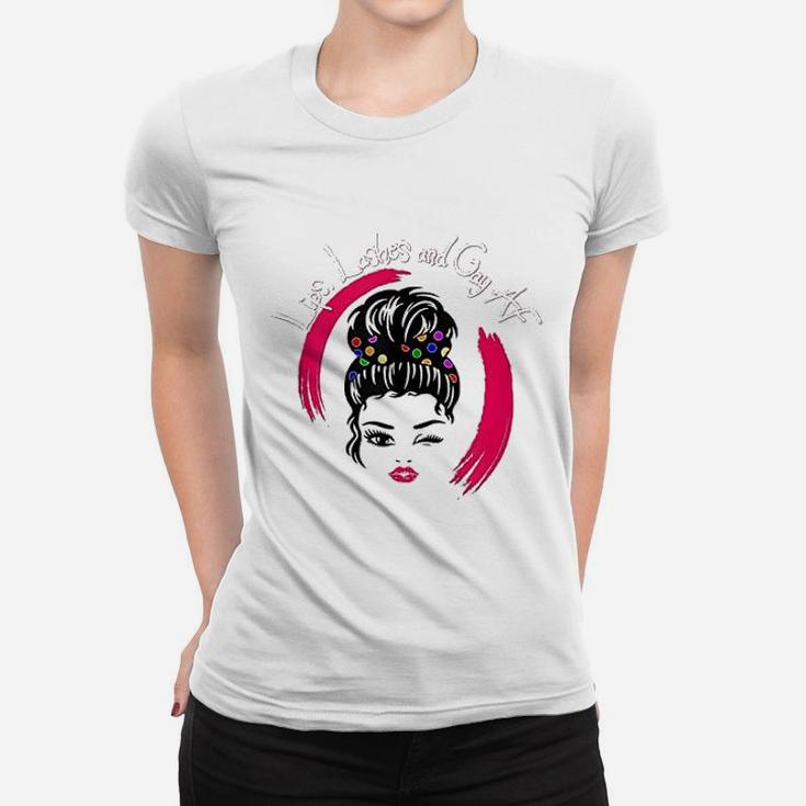Lipstick Lesbian Women T-shirt