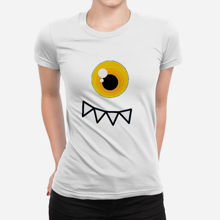 One Eyed Monster  Monster Eyes Yellow Eyes Women T-shirt