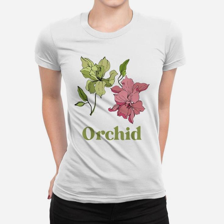 Orchid Flower Floral Women's Or Girls Classic Women T-shirt