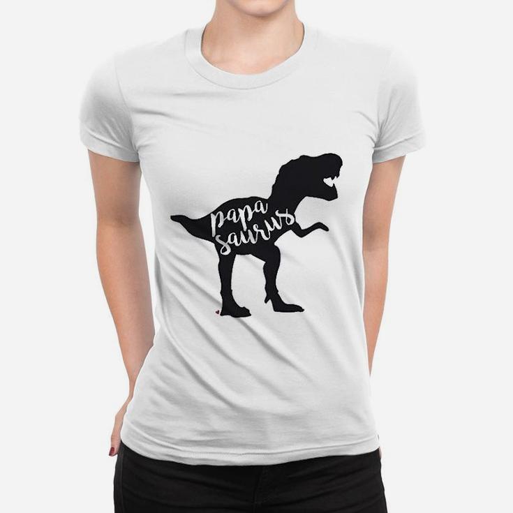 Papasaurus Dinosaur Women T-shirt