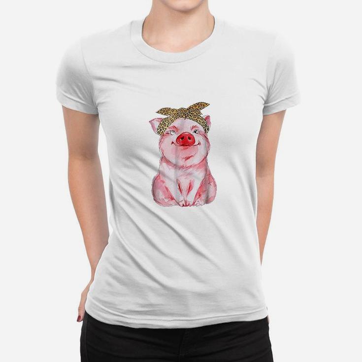Pig Cute For Girl And Women Gift Awesome Women T-shirt