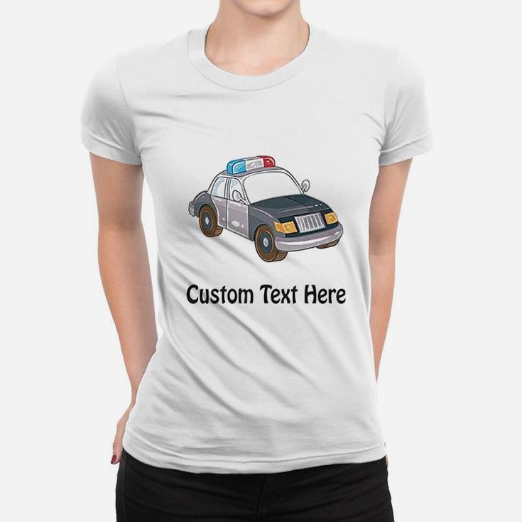 Police Car Women T-shirt
