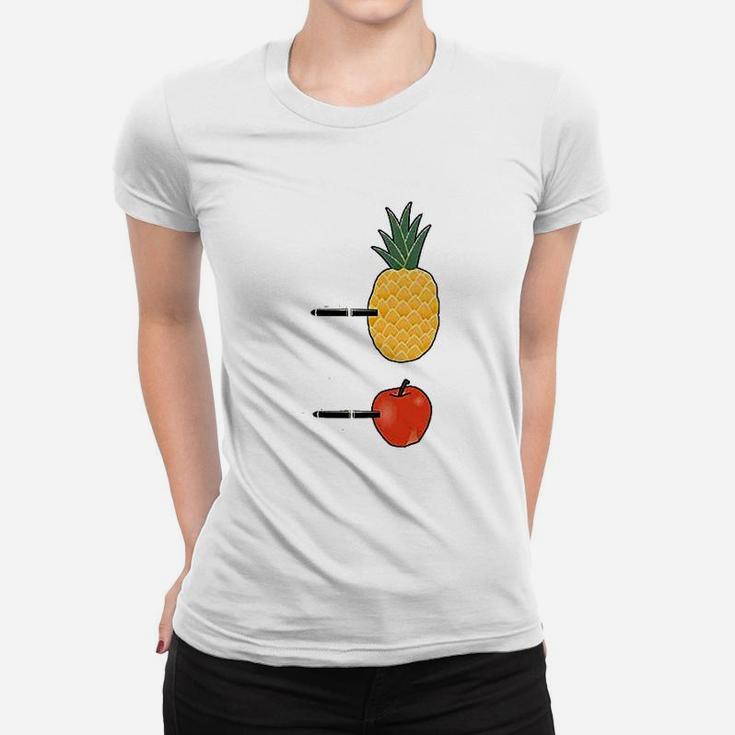 Pen Pineapple Apple Pen Meme Song Women T shirt Thegiftio