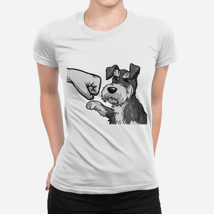 Schanuzer Dog Best Friends For Life Gift Dog Owner Women T-shirt