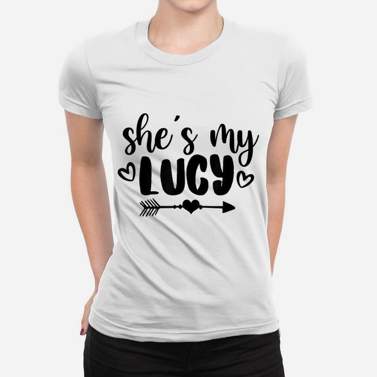 She's My Lucy Besties Best Friend Bff Matching Outfits Women T-shirt