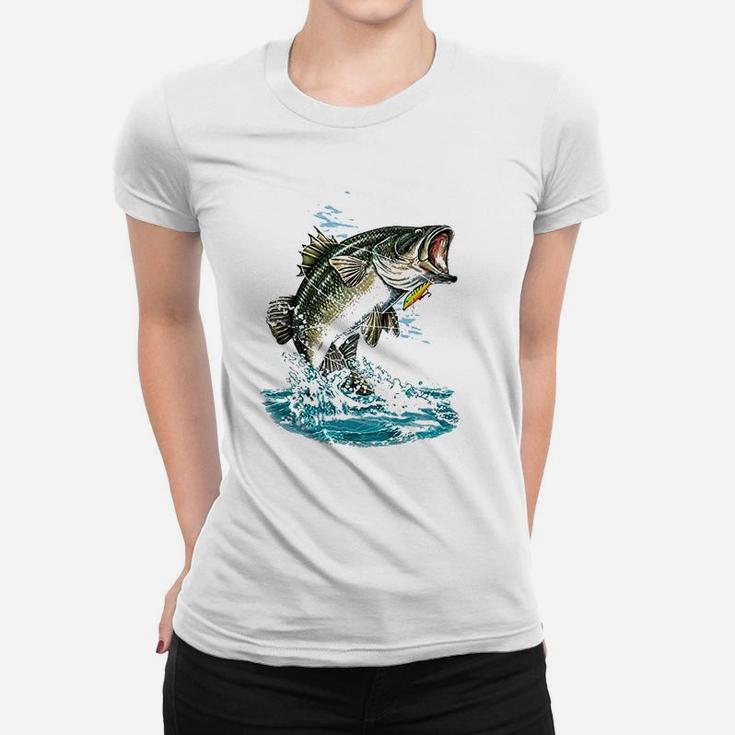 Supersoft Bass Fishing Women T-shirt
