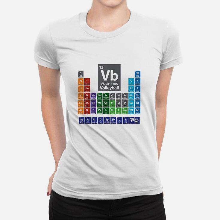 The Periodic Table Of Volleyball Standard Women T-shirt