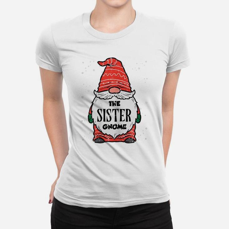 The Sister Gnome Xmas Matching Christmas Pajamas For Family Women T-shirt