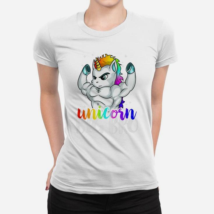 Unicorn Big Bro Brothercorn Of Unicorn Sister Girl Boys Gift Women T-shirt