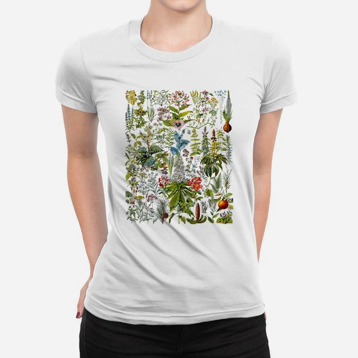 Vintage Flower Shirt, Flower Tshirt, Plant Tshirt, Gardening Women T-shirt