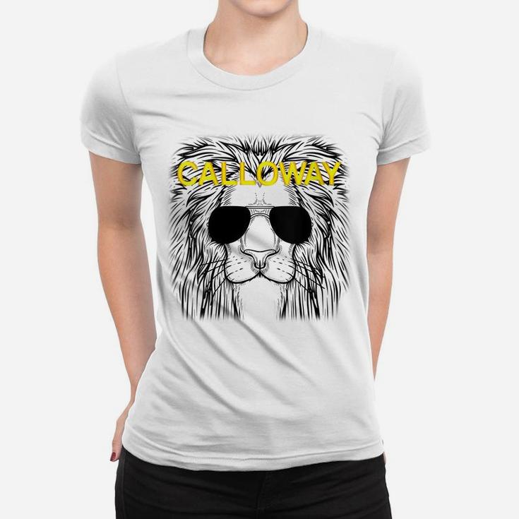 Womens Clay Calloway Lion Rock Singer Women T-shirt
