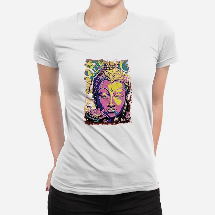 You Ladies Psychedelic Buddha Women T-shirt