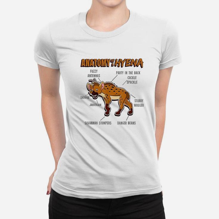 Zoo Animal Anatomy Of A Hyena Furry T-Shirt - Thegiftio