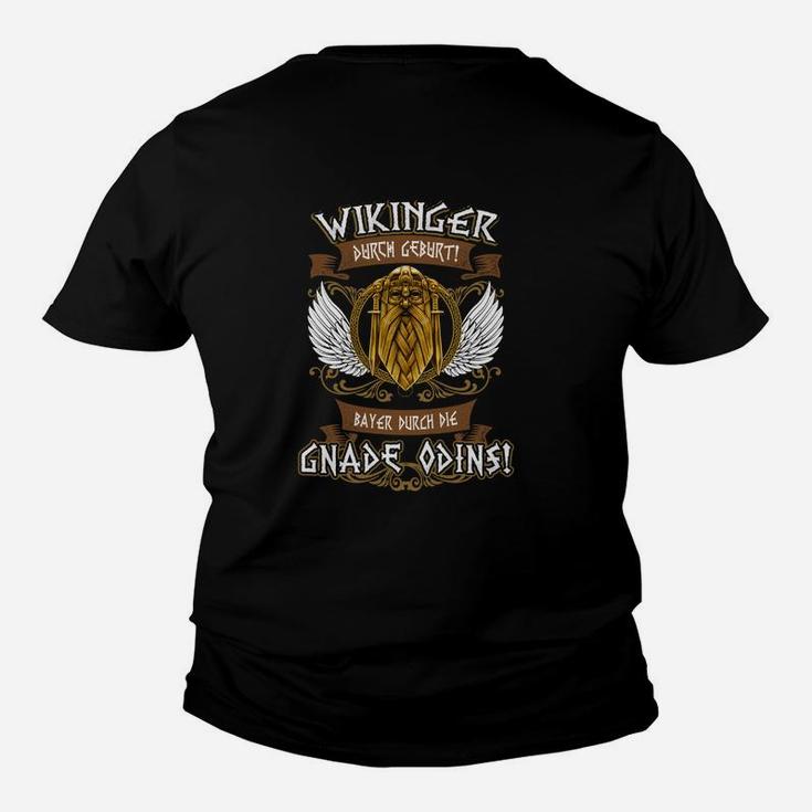 Wikinger-Themen-Kinder Tshirt, Odins Gnade Motiv, Nordische Mythologie