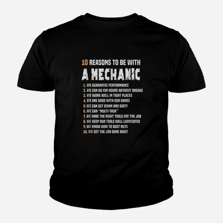 10 Reasons To Be With A Mechanic For Men Funny Youth T-shirt