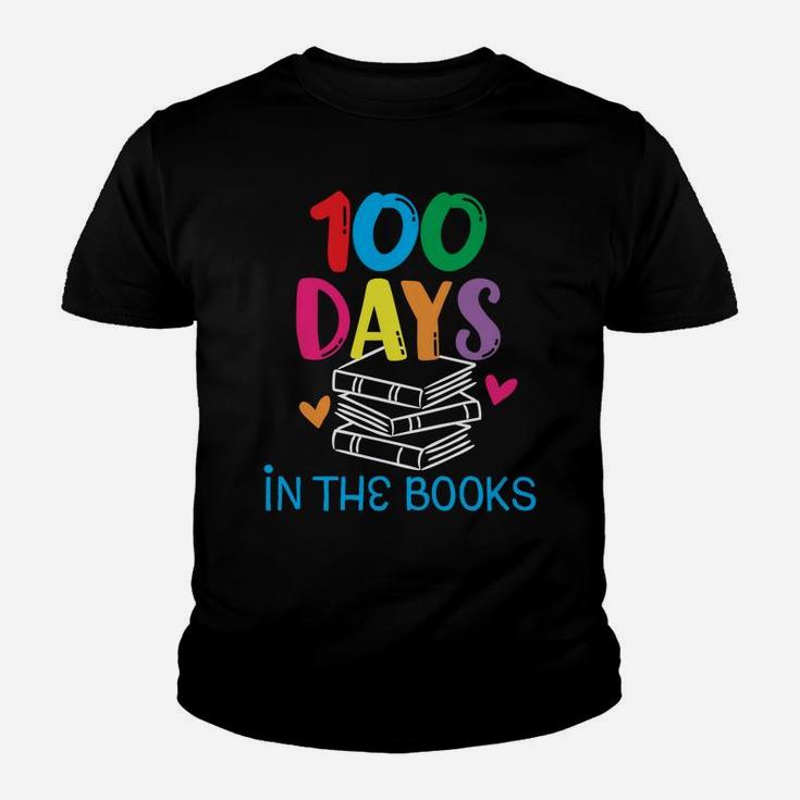 100 Days In The Books - Book Lover English Reading Teacher Sweatshirt Youth T-shirt