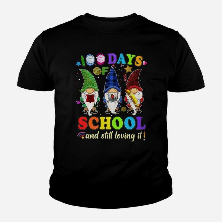 100 Days Of School Still Loving It Gnome Virtual Teacher Sweatshirt Youth T-shirt