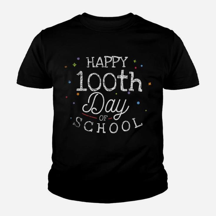 100Th Day Gift Happy 100Th Day Of School 100 Days Of School Youth T-shirt