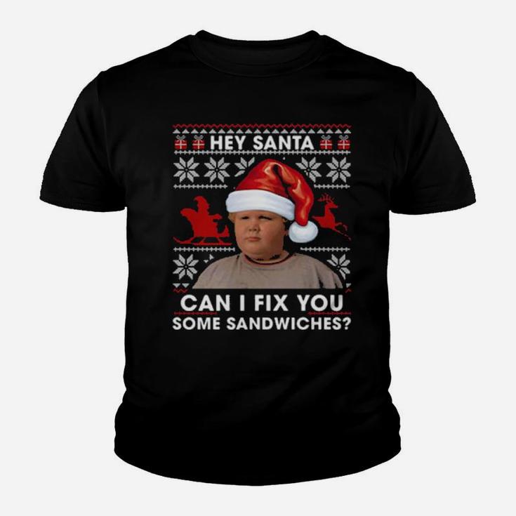 11Thurman Merman Hey Santa Can I Fix You Some Sandwiches Youth T-shirt