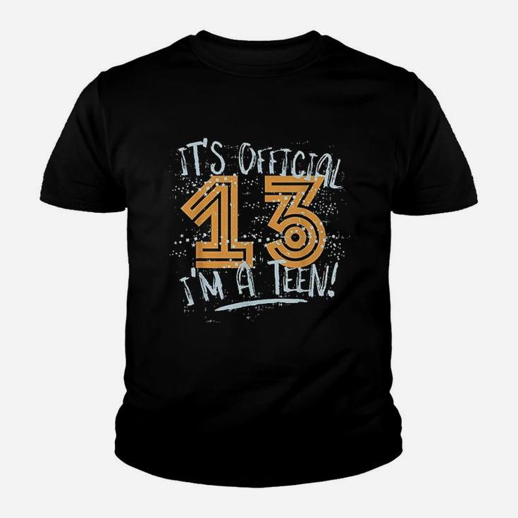 13Th Birthday It Is Official Teenager Teen Youth T-shirt
