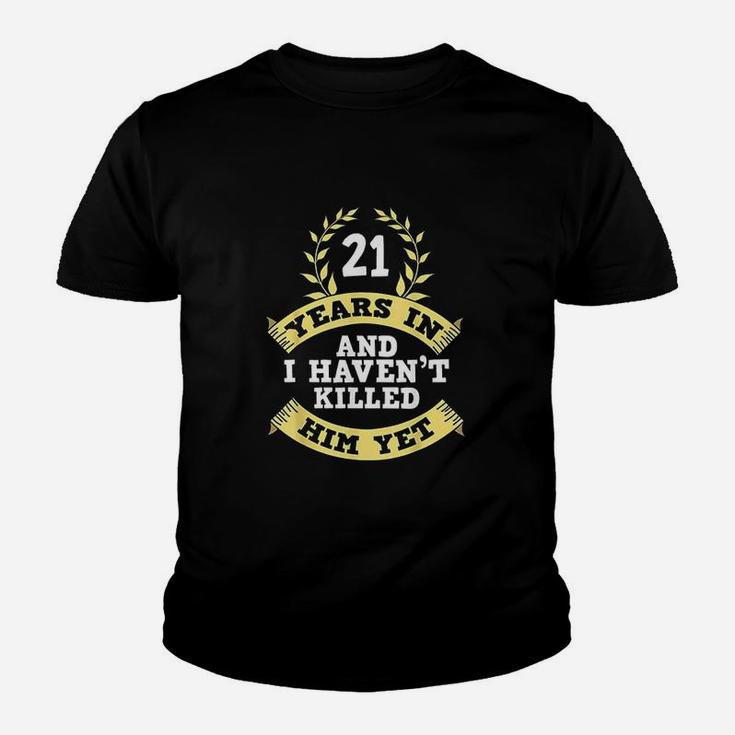 21St Wedding Anniversary Youth T-shirt
