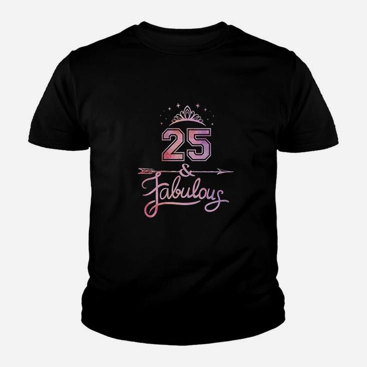 25 Years Old And Fabulous Youth T-shirt