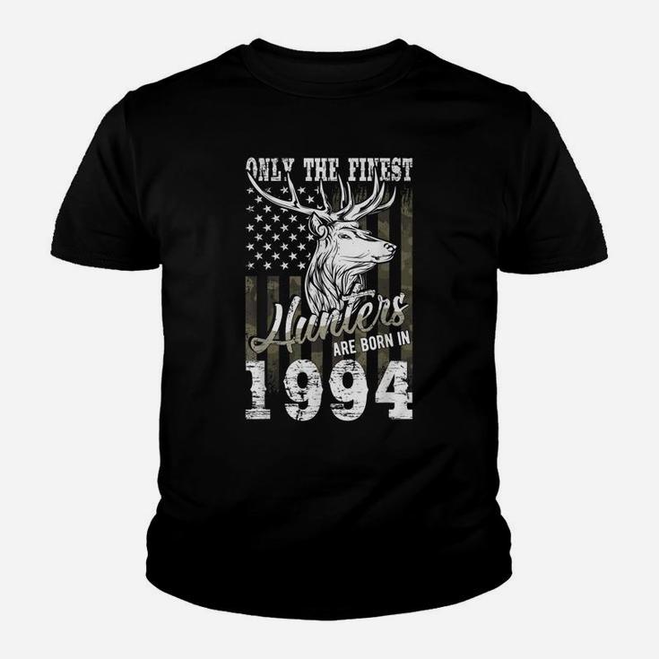27Th Birthday Gift For 27 Year Old Deer Hunter Hunting 1994 Youth T-shirt