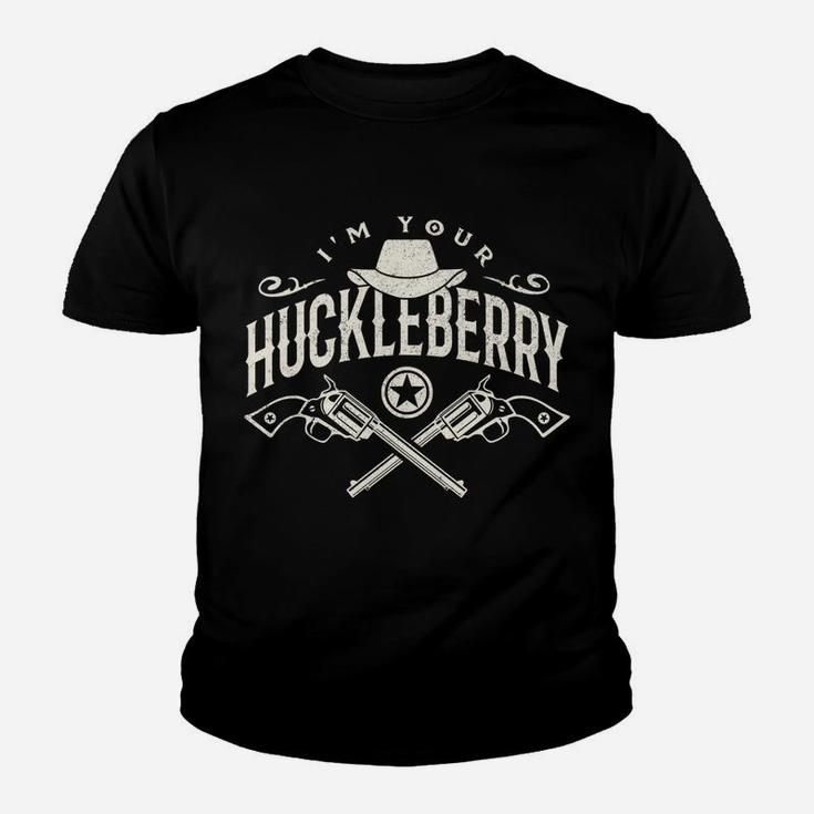 2Nd Amendment Western Gunfighter Ccw Huckleberry Youth T-shirt