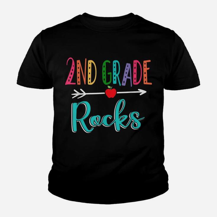 2Nd Grade Rocks Teacher Back To School Youth T-shirt