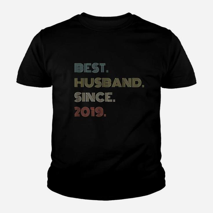 2Nd Wedding Anniversary Gift Best Husband Since 2019 Youth T-shirt