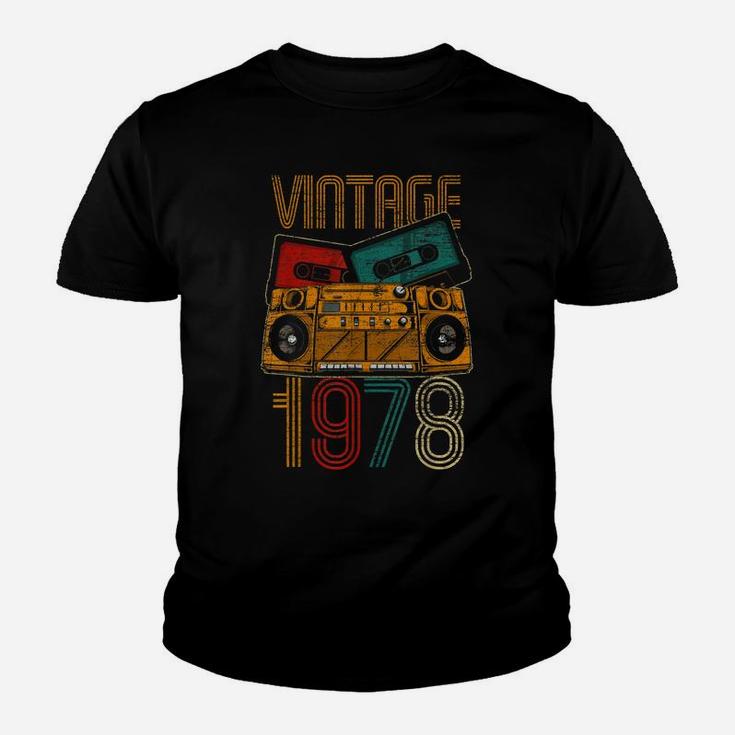 41St Birthday Gifts - Years Old Vintage 1978 Youth T-shirt