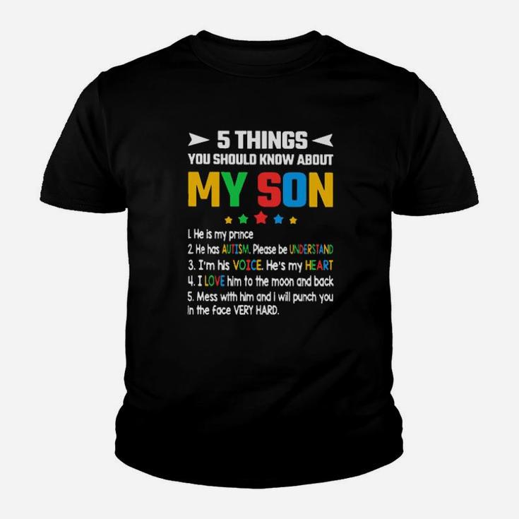 5 Things You Should About My Mom Youth T-shirt