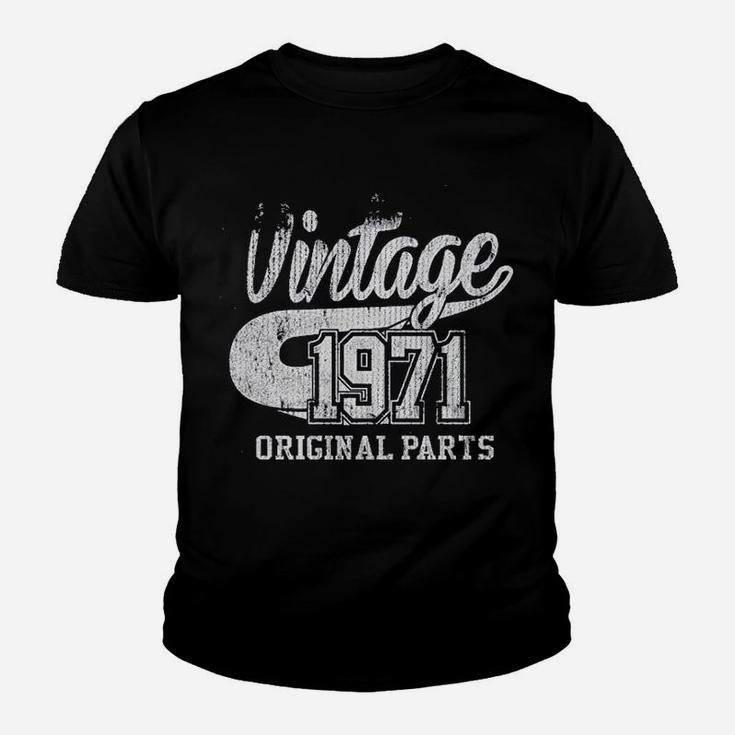 50Th Birthday Vintage 1971 Youth T-shirt