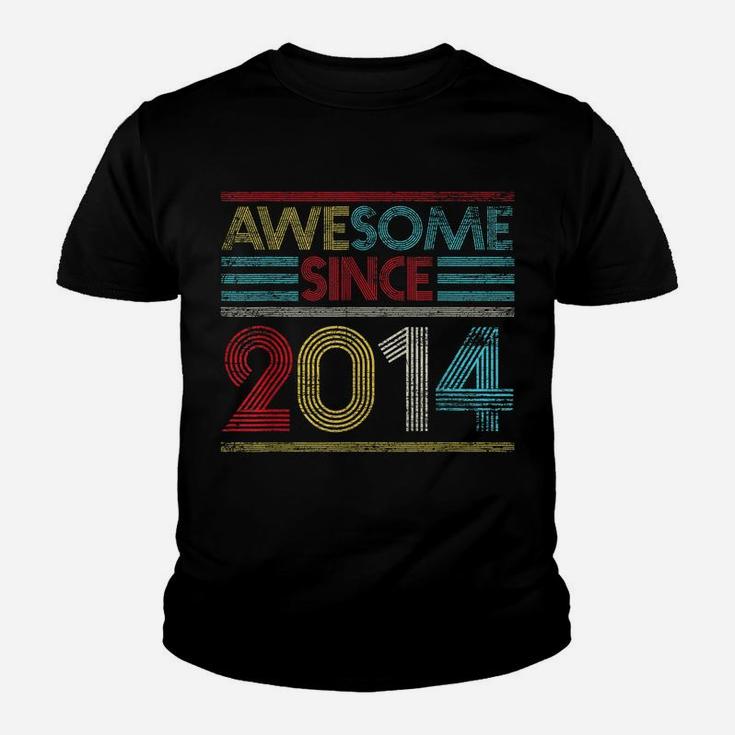 5Th Birthday Gifts - Awesome Since 2014 Youth T-shirt