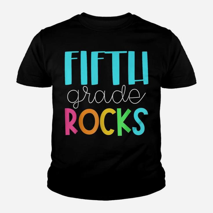5Th Teacher Team - Fifth Grade Rocks Youth T-shirt