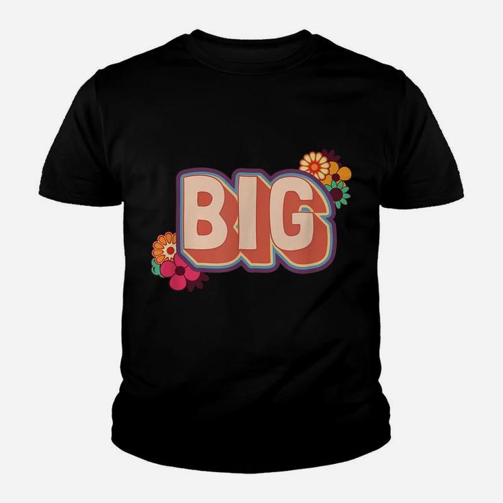 60S Style Big Sorority Reveal Flower Power Big Little Week Youth T-shirt