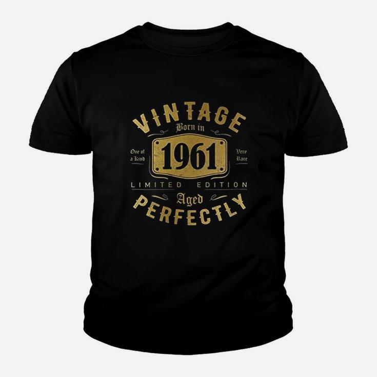 60Th Birthday Gifts For Women Men 60 Year Old Vintage 1961 Youth T-shirt